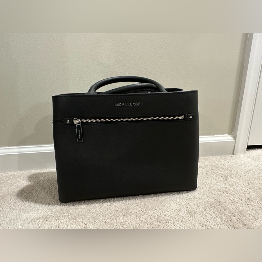 NWT Michael Kors Leather Crossbody Satchel